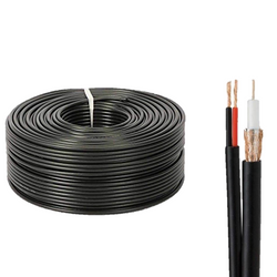 COAX RG59 + Power Cable 100m