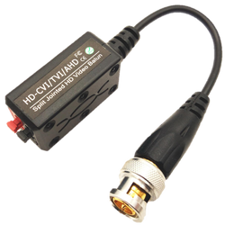 HD Balun 1CH Passive Pair + Leads (AHD/CVI/TVI/CVBS)