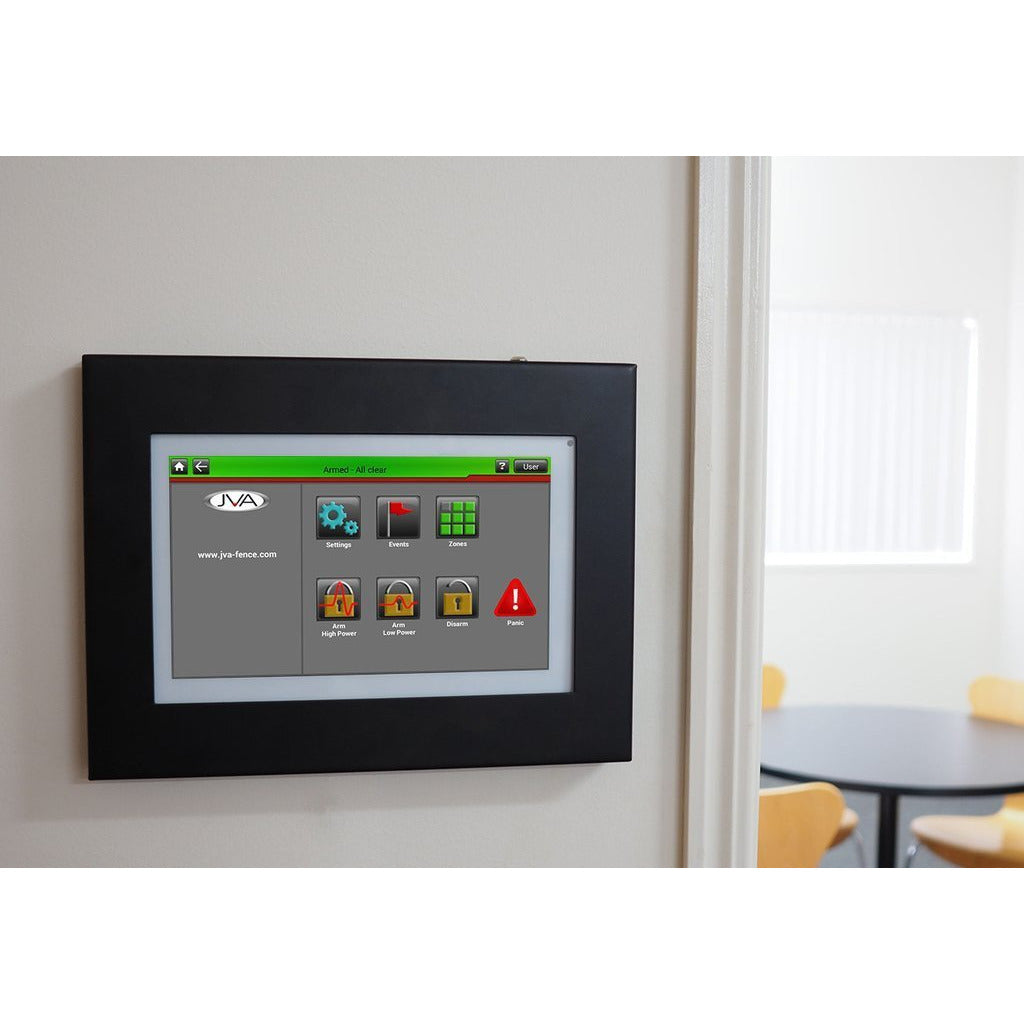 JVA Touch Keypad in Metal Frame (9 inches) - Stafix Electric Fence Centres