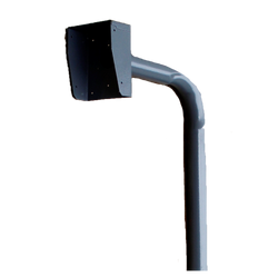 Gooseneck Powder Coated incl. rain shield