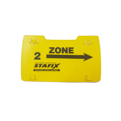 Econo ABS Wall‐Top Warning Sign (Zone 1 - 40)